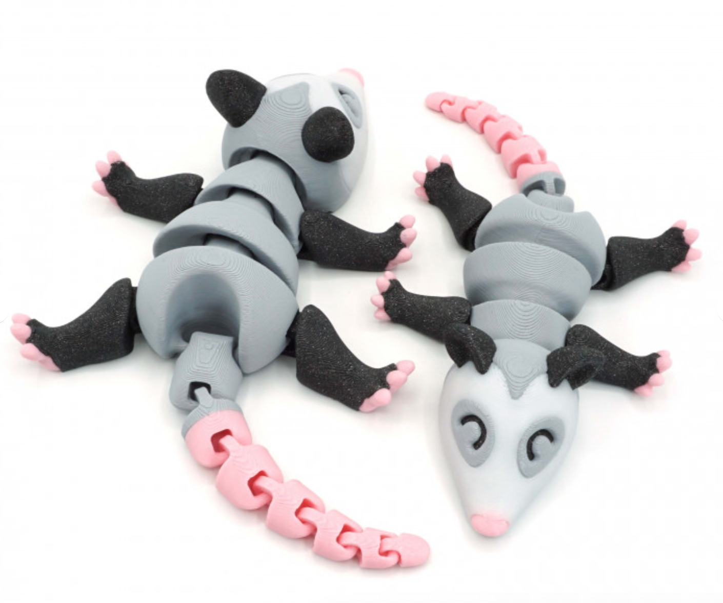 Trash Articulating Fidget Animals