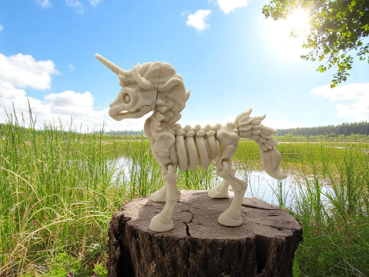 Flexi Skeleton Unicorn