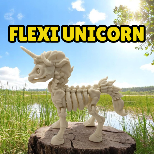 Flexi Skeleton Unicorn