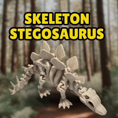 Skeleton Stegosaurus