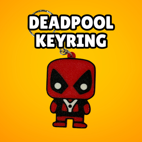 Deadpool Keyring