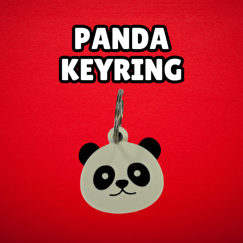 Panda Keyring