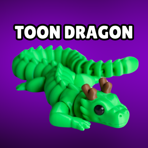 Articulated Toon Dragon