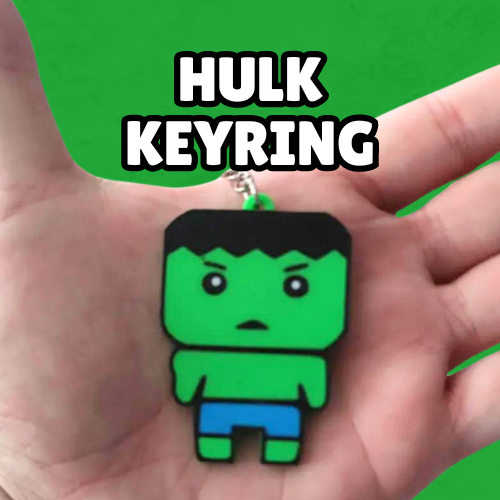 Hulk Keyring